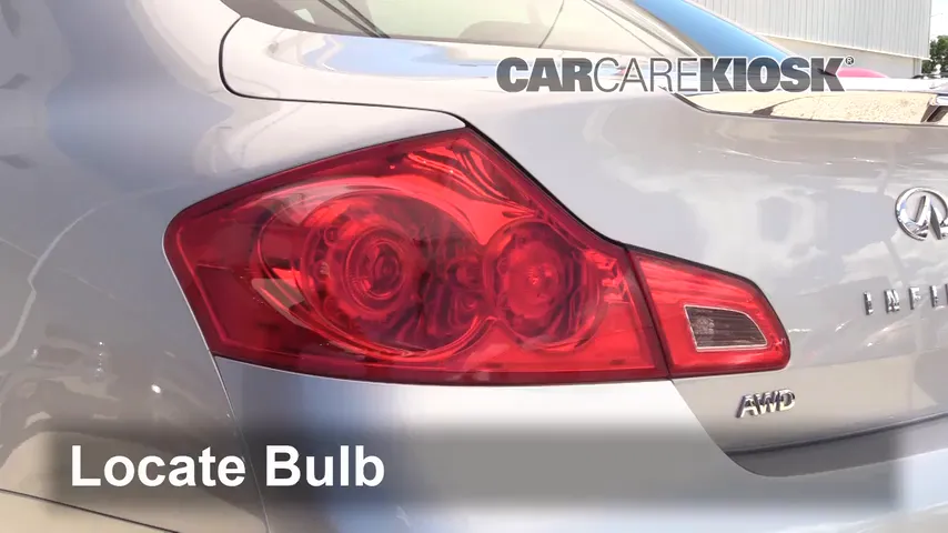 2015 Infiniti Q40 3.7L V6 Lights Reverse Light (replace bulb)